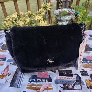 Gilda Paris Fur Crossbody 9" W×6.75" D Retail $ 129.